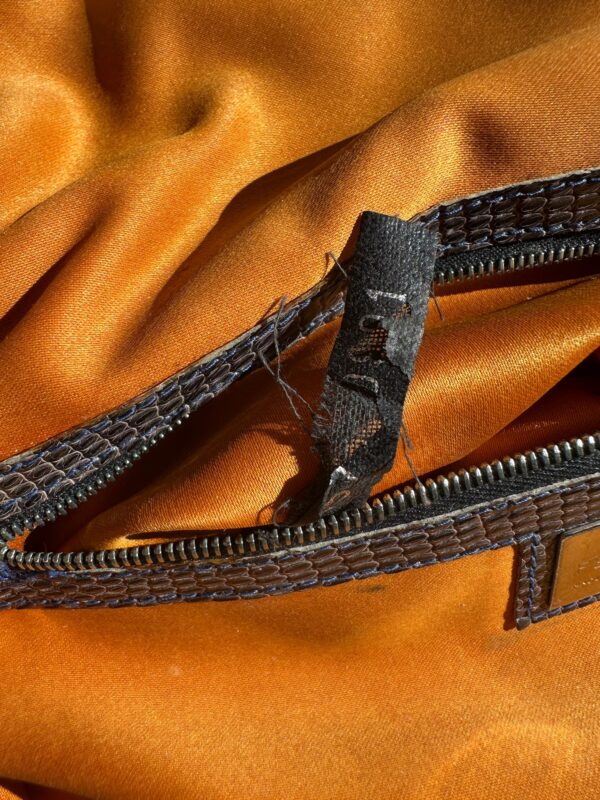 Fendi Silver Sequin Baguette (1998/1999)