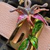 Fendi Monogram Zucca Floral Buckle Croissant (2000)