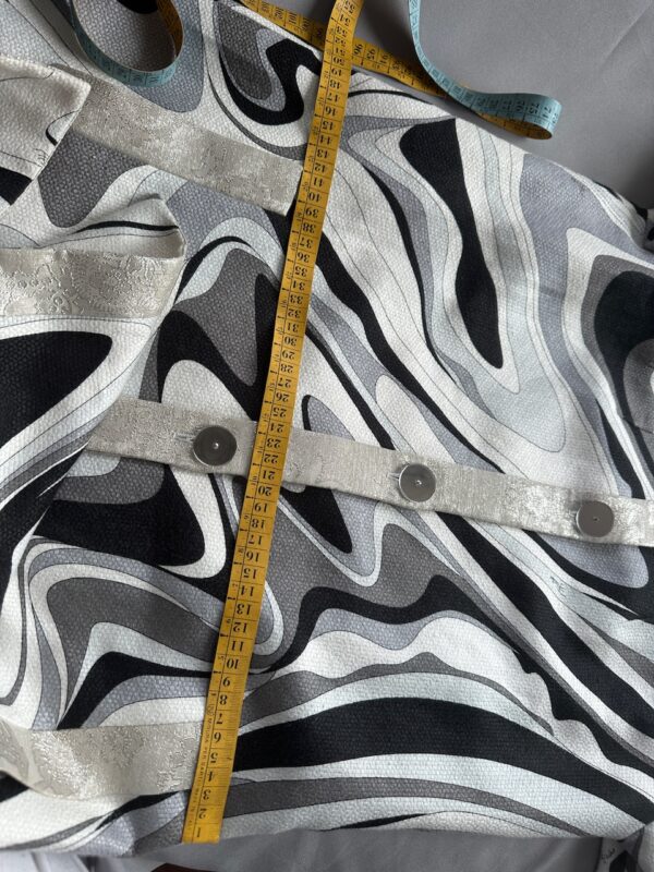 Emilio Pucci Silver Black Spring 2007 Runway Coat