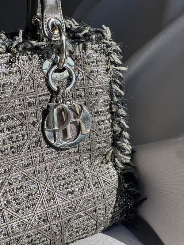 Christian Dior Medium Tweed Lady Dior (2012)