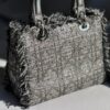 Christian Dior Medium Tweed Lady Dior (2012)