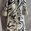 Emilio Pucci Silver Black Spring 2007 Runway Coat