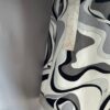 Emilio Pucci Silver Black Spring 2007 Runway Coat