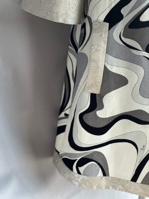 Emilio Pucci Silver Black Spring 2007 Runway Coat