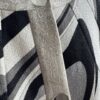 Emilio Pucci Silver Black Spring 2007 Runway Coat