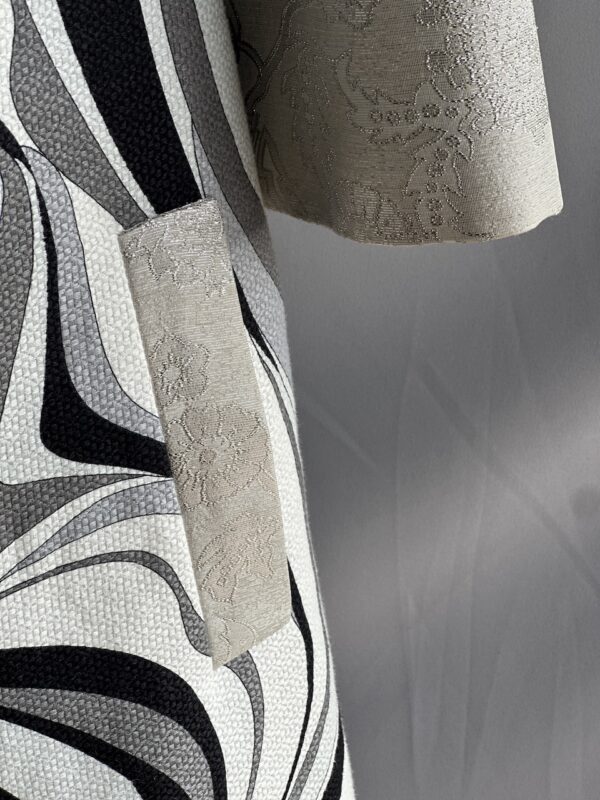 Emilio Pucci Silver Black Spring 2007 Runway Coat