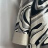 Emilio Pucci Silver Black Spring 2007 Runway Coat
