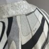 Emilio Pucci Silver Black Spring 2007 Runway Coat