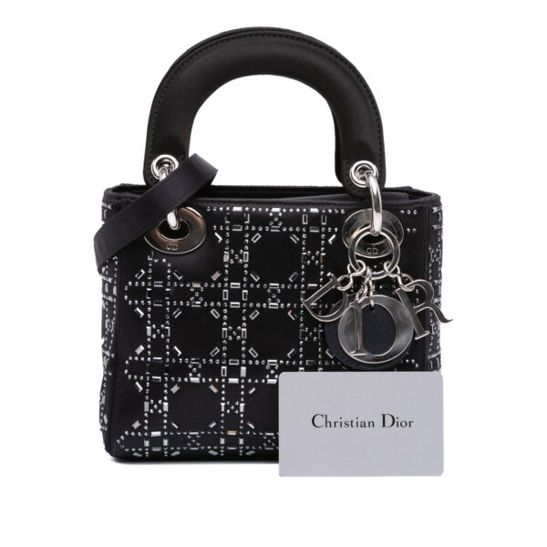 Christian Dior Mini Crystal Satin Lady Dior (2018)