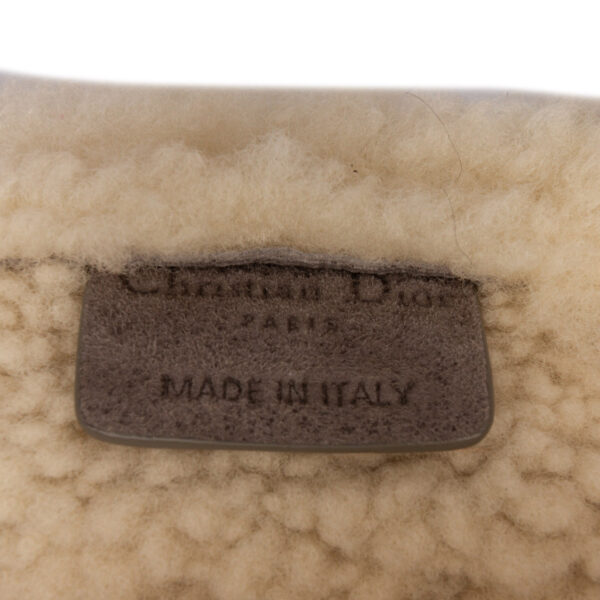 Christian Dior Shearling Saddle Bag (2020)