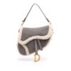 Christian Dior Shearling Saddle Bag (2020)