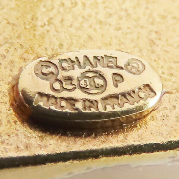Chanel Square Button Earrings (2003)