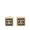 Chanel Square Button Earrings (2003)