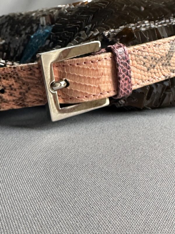 IMG_5153 Fendi Brown Sequin Baguette (1999)