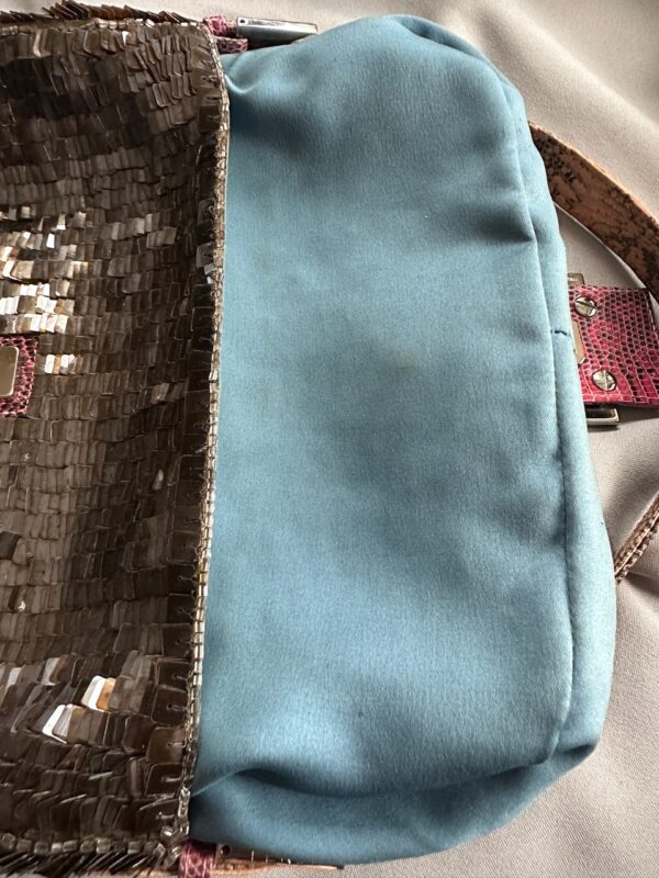 IMG_5183 Fendi Brown Sequin Baguette (1999)