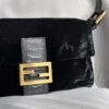 IMG_5264 Fendi Black Velvet Baguette (2005)
