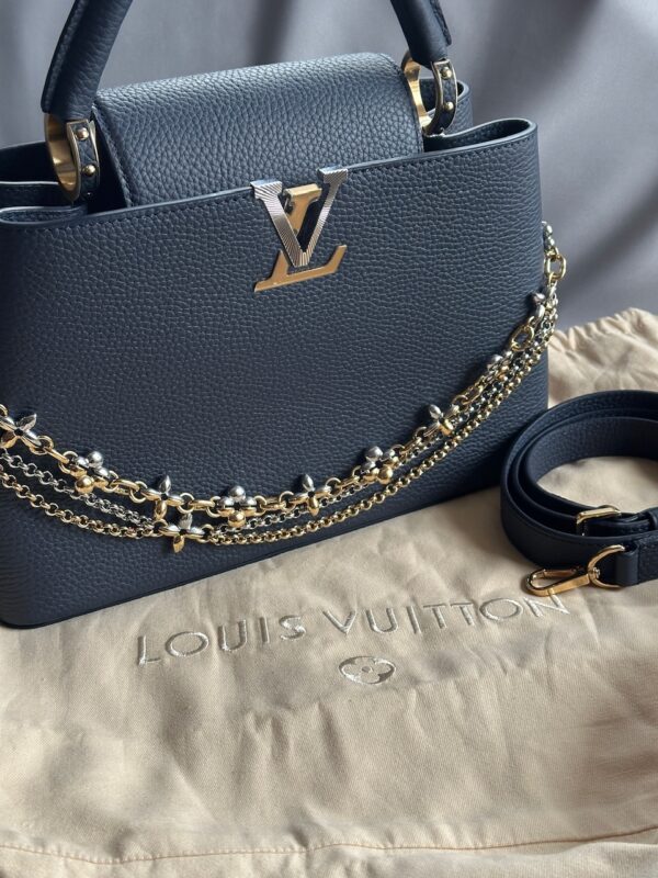 IMG_5691 Louis Vuitton Taurillon Infinity Chain Capucines MM (2025)