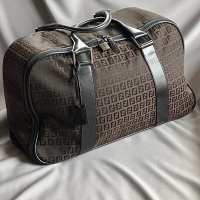 IMG_5723 Fendi Monogram Zucchino Travel Bag (2001)