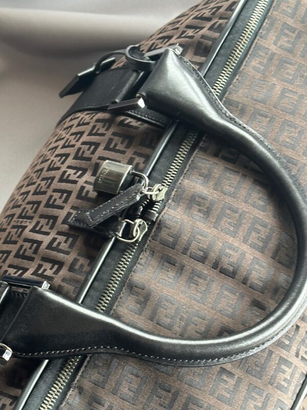 Fendi Monogram Zucchino Travel Bag (2001)