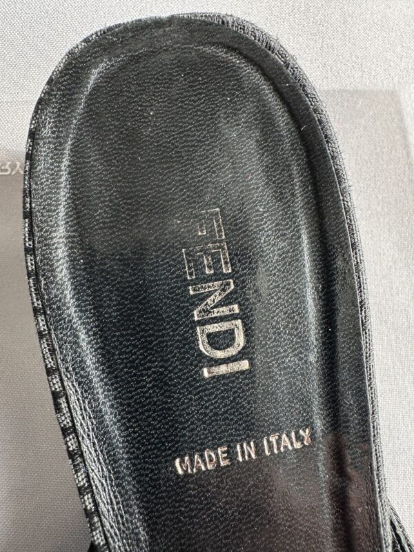 img_1402-3 Fendi Vintage Mini Monogram Zucchino Sabot