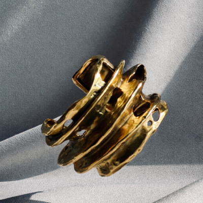 Saint Laurent Tornado Crater Bracelet (2021)