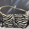 Fendi Zebra Printed Faux Fur Baguette (2000)