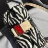Fendi Zebra Printed Faux Fur Baguette (2000)