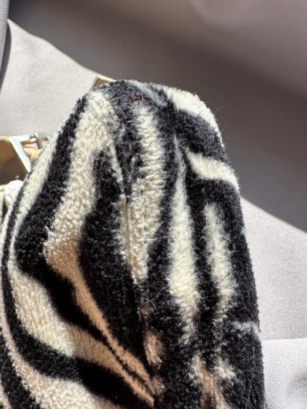Fendi Zebra Printed Faux Fur Baguette (2000)