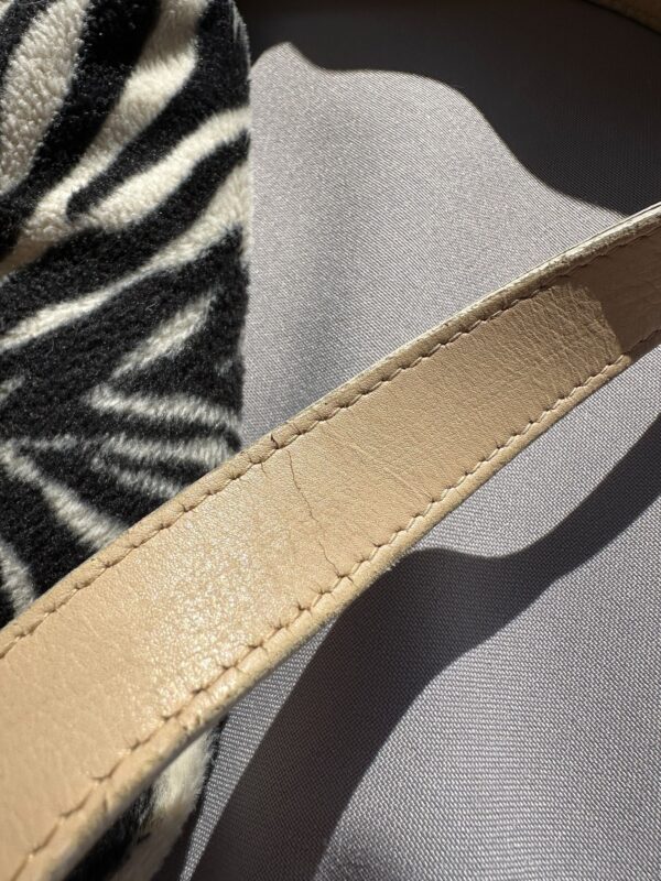 Fendi Zebra Printed Faux Fur Baguette (2000)