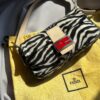 Fendi Zebra Printed Faux Fur Baguette (2000)