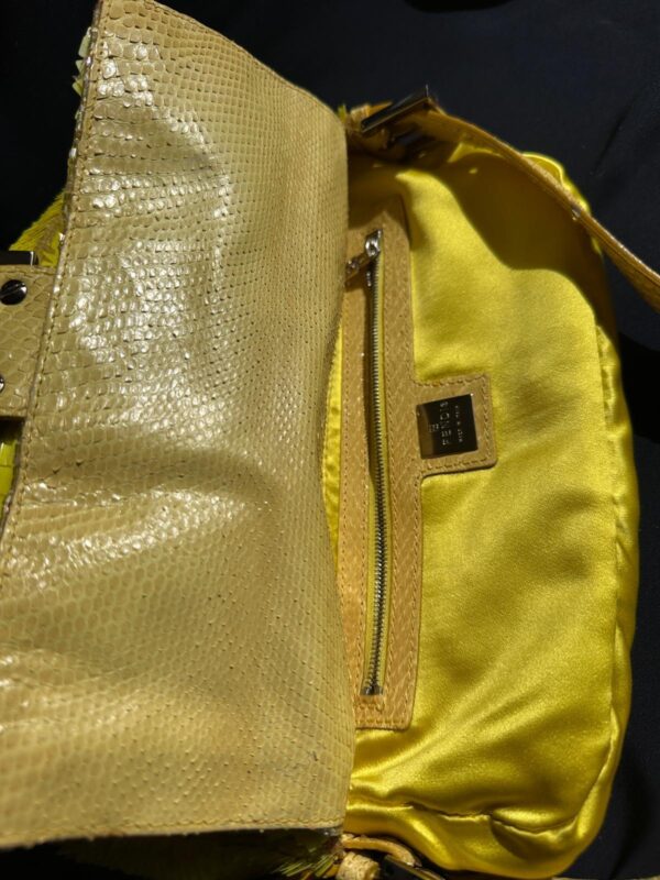 img_3879 Fendi Yellow Sequined Baguette (2000)