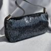 IMG_7118 Fendi Blue Metallic Beaded Baguette (1999/2000)
