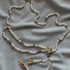 Chanel Pearl Belt Necklace Fish Head (2023)