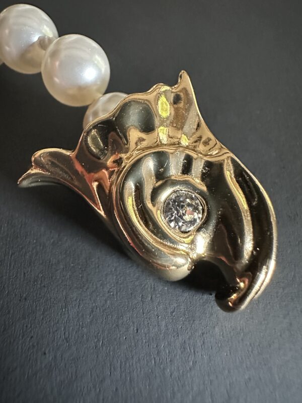 Chanel Pearl Belt Necklace Fish Head (2023)