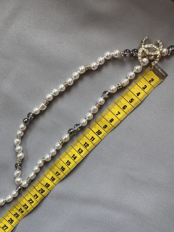 Chanel Pearl Belt Necklace Fish Head (2023)