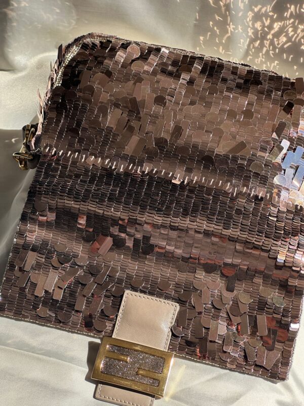 IMG_4554 Fendi Sex and the City Rose/Taupe Baguette (2023)
