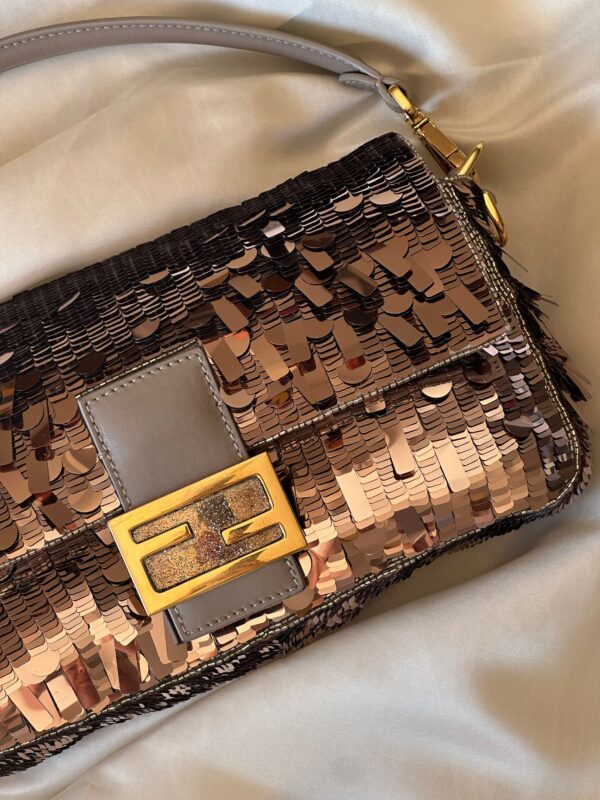 IMG_4577 Fendi Sex and the City Rose/Taupe Baguette (2023)