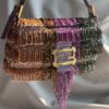 IMG_6307 Fendi Color Block Fringe Baguette (2005)