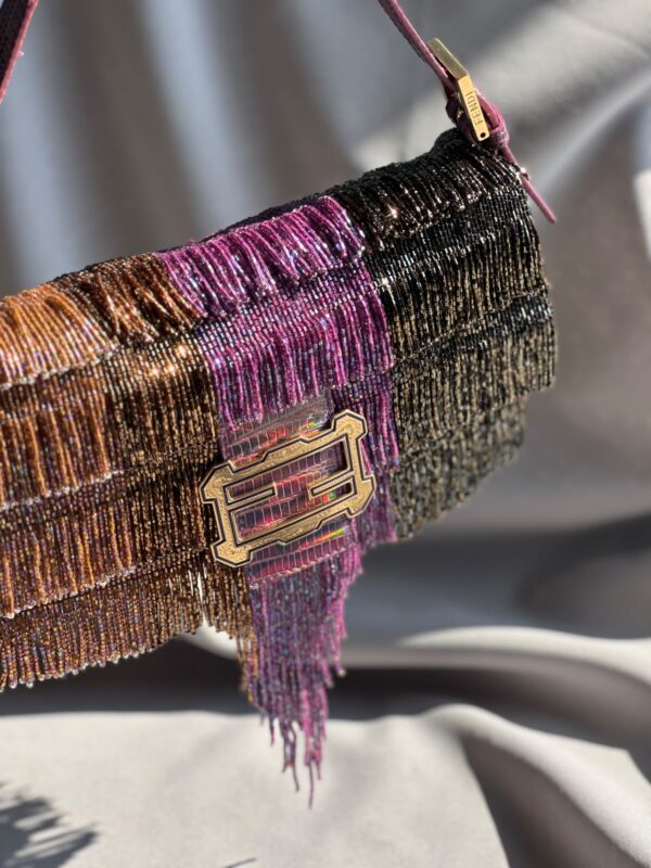 IMG_6318 Fendi Color Block Fringe Baguette (2005)