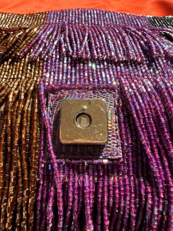 IMG_6326 Fendi Color Block Fringe Baguette (2005)
