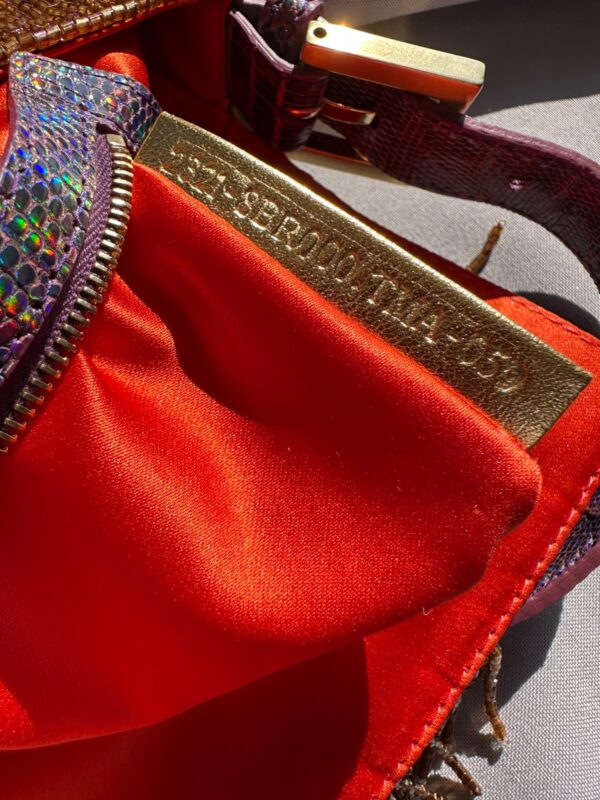 IMG_6330 Fendi Color Block Fringe Baguette (2005)