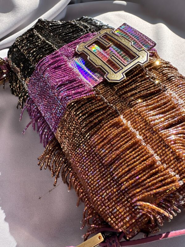 IMG_6334 Fendi Color Block Fringe Baguette (2005)