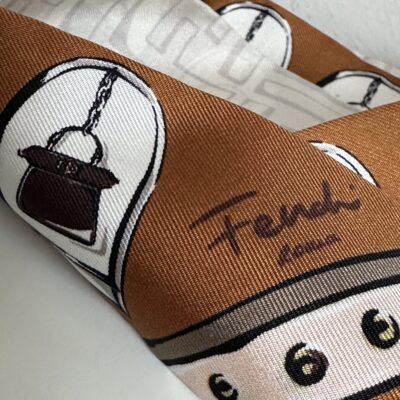 Fendi “Wrappy” - 100% Silk