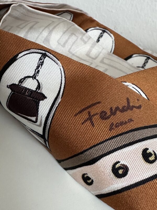 Fendi “Wrappy” - 100% Silk