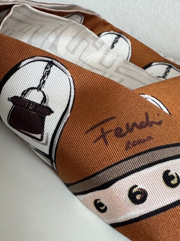 Fendi “Wrappy” - 100% Silk