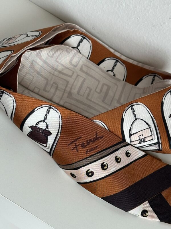 Fendi “Wrappy” - 100% Silk