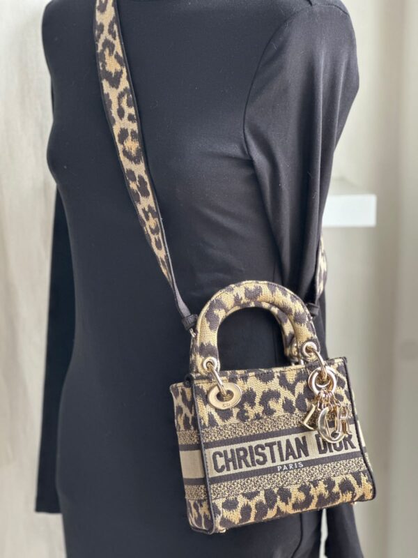 Christian Dior Mizza Embroidery Mini Lady Dior (2022)