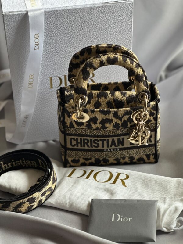 Christian Dior Mizza Embroidery Mini Lady Dior (2022)