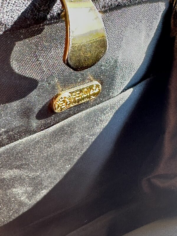 IMG_8453 Fendi Pequin Evening Bag (‘80/‘90)