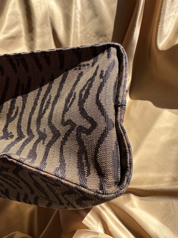 IMG_8474 Fendi Zebra Print Vintage Tote Bag (1996)
